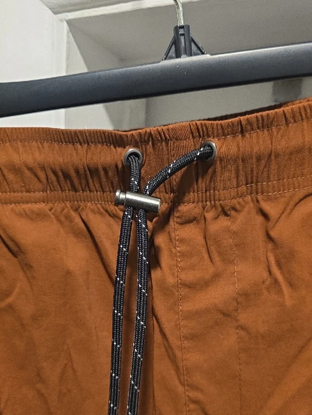 Cotton On Body Men's Cargo Drawstring Shorts - Rust Brown